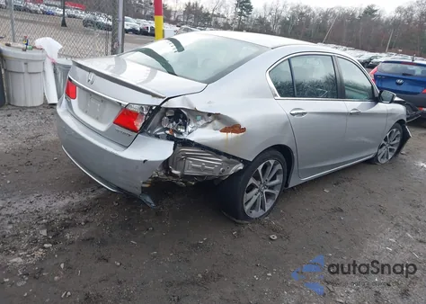 2015 Honda Accord Sport from USA, damaged, VIN 1HGCR2F57FA126393